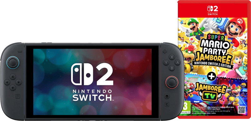 Nintendo Switch 2 (2026) + Super Mario Party Jamboree