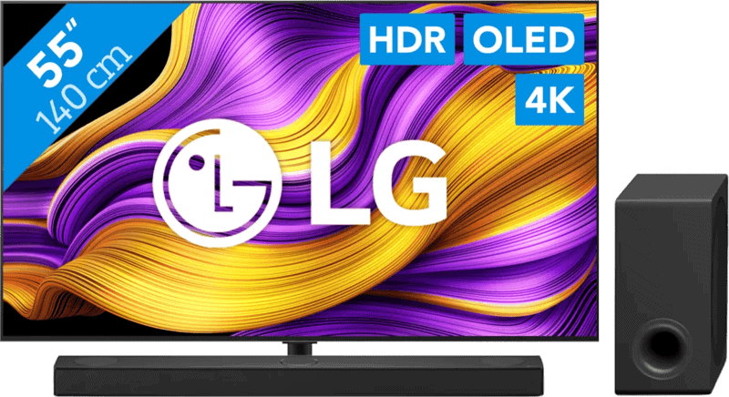 LG 55" OLED EVO G56 4K (2025) + LG DS80TR
