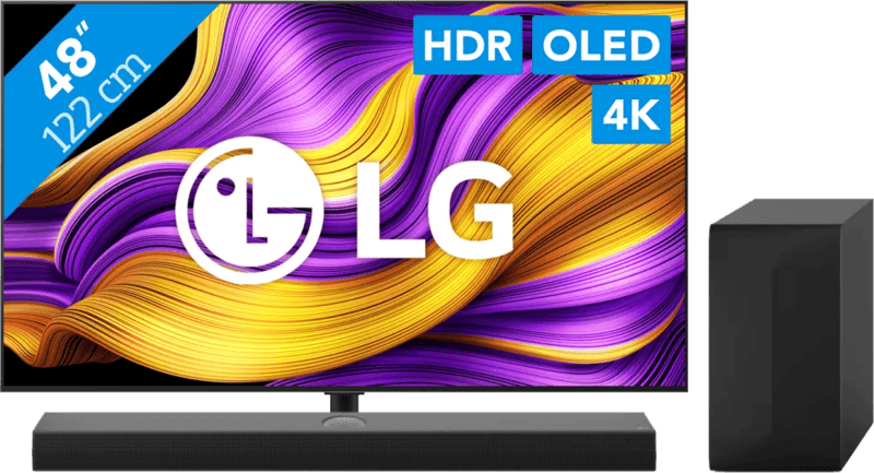 LG 48″ OLED EVO G56 4K (2025) + LG DS70TR