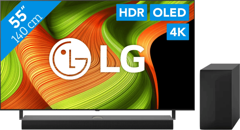 LG 55″ OLED B56 4K (2025) + LG DS70TR