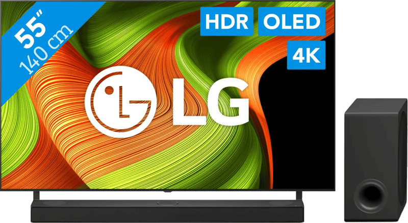 LG 55″ OLED B56 4K (2025) + LG DS80TR