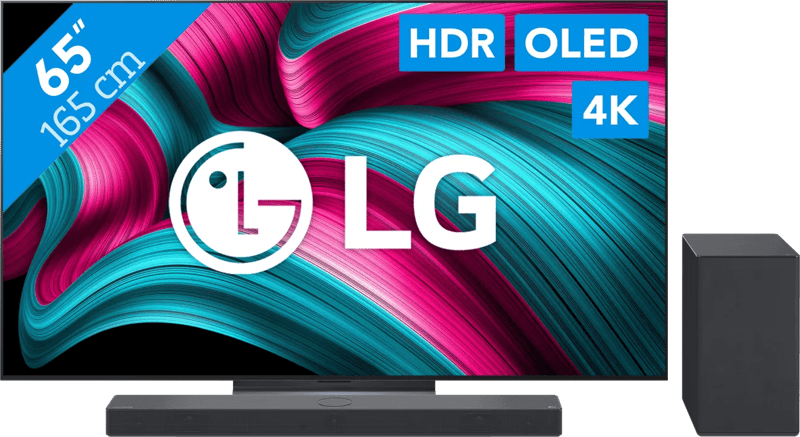 LG 65″ OLED EVO C54 4K (2025) + LG DSC9S