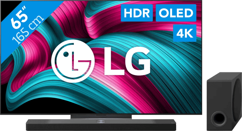 LG 65" OLED EVO C54 4K (2025) + LG DS95TR