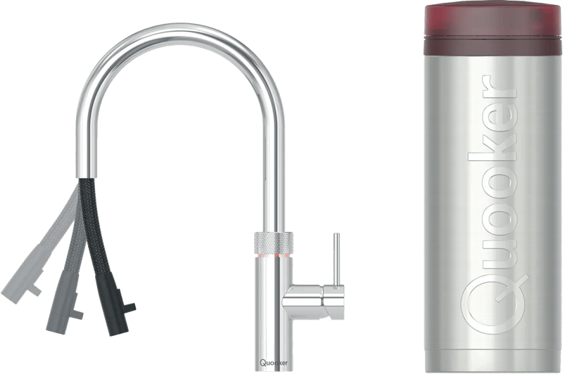 Quooker PRO3 & Quooker Flex Round Chroom