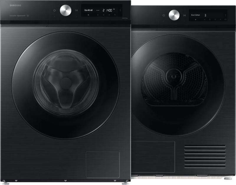 Samsung WW90DB7U94GBU3 AI Wash + Samsung DV90DB7845GBU3 QuickDrive