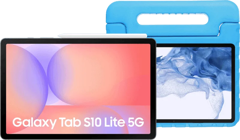 Samsung Galaxy Tab S10 Lite 10,9 inch 128GB Wifi/5G Grijs Enterprise Edition + Kids Cover