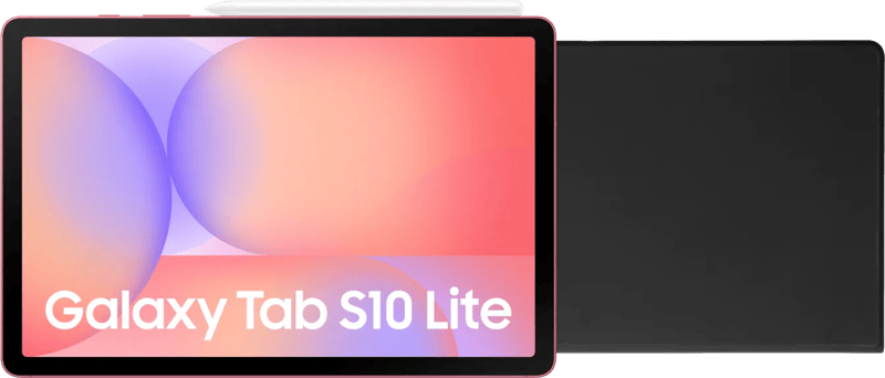 Samsung Galaxy Tab S10 Lite 10,9 inch 128GB Wifi Rood + Book Case Zwart