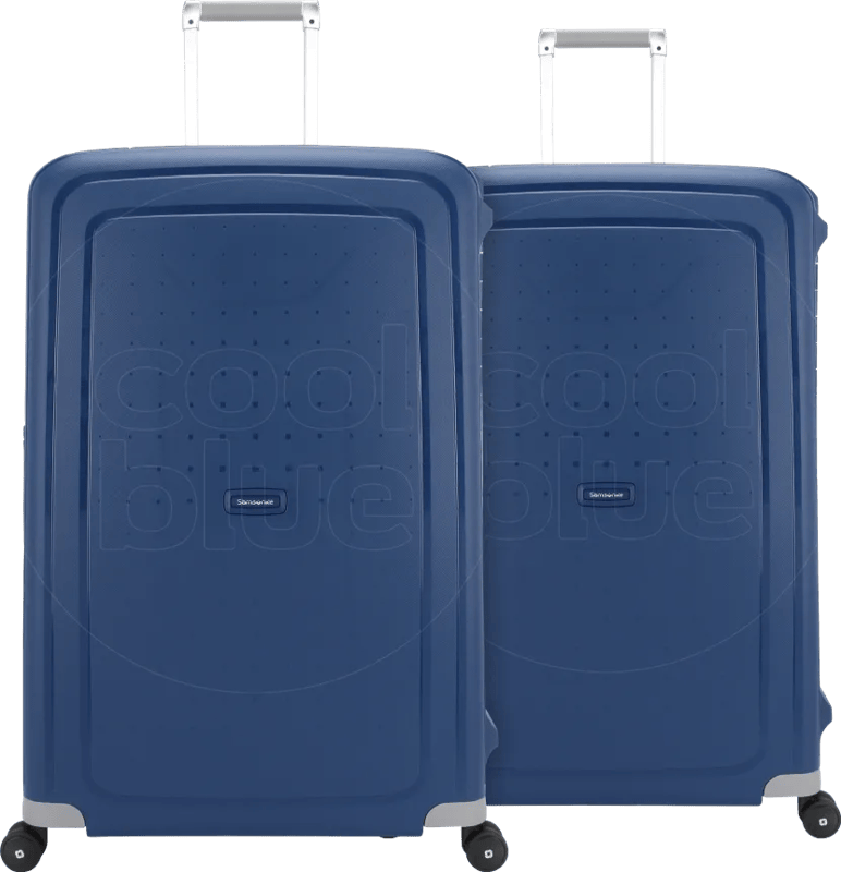 Samsonite S’Cure Spinner 81cm Duo Pack Dark Blue