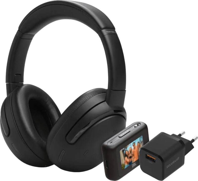 JBL Tour One M3 Smart Zwart TX + BlueBuilt Quick Charge Oplader
