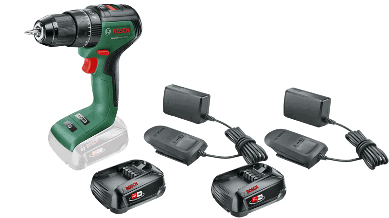 Bosch UniversalImpact 18V-60 2,5 Ah Accu (2x) Starterspakket