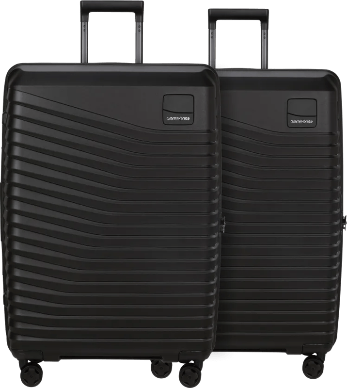 Samsonite Intuo Expandable Spinner 75cm Duo Pack Black