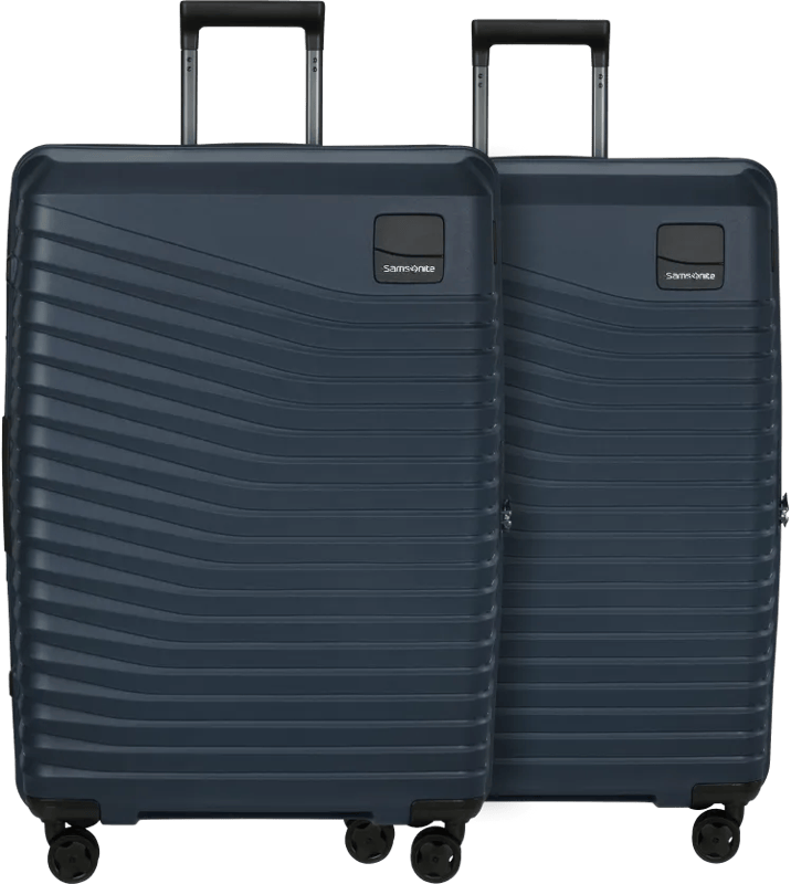 Samsonite Intuo Expandable Spinner 75cm Duo Pack Blue Nights