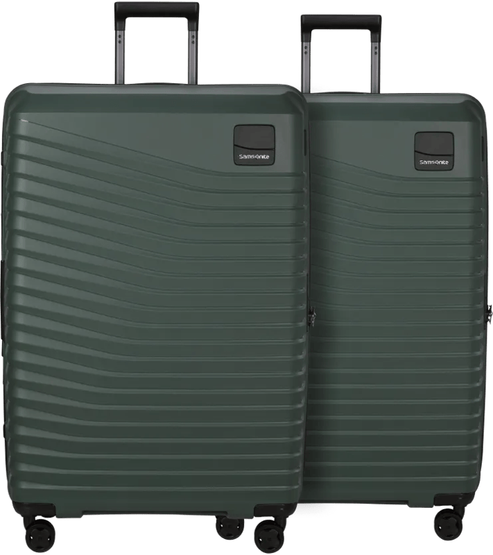 Samsonite Intuo Expandable Spinner 81cm Duo Pack Olive Green