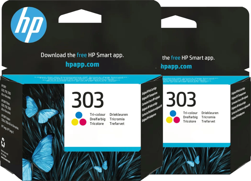 HP 303 Cartridge Kleur (2 stuks)