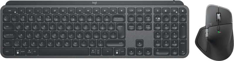 Logitech MX Master 4 Grafiet + Logitech MX Keys S Grafiet Azerty BE