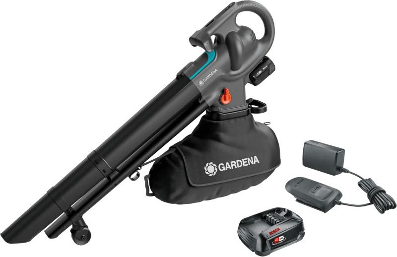 Gardena Powerjet Collect 18V P4A Solo + POWER FOR ALL 18V 2,5 Ah Accu Set