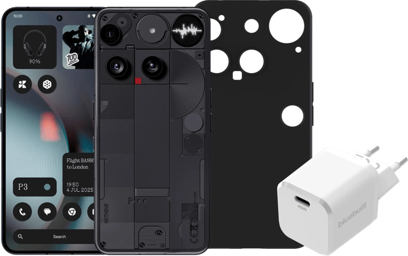 Nothing Phone (3) 512GB Zwart 5G + Accessoirepakket