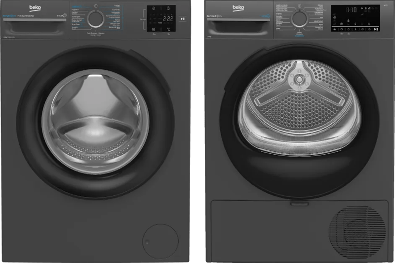 Beko BM3WFT3841A SteamCure + Beko BM3T3824A SteamCure