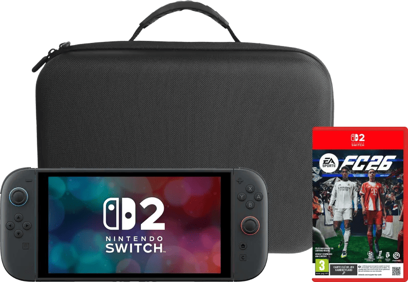 Nintendo Switch 2 (2026) + EA Sports FC 26 + BlueBuilt Travelcase