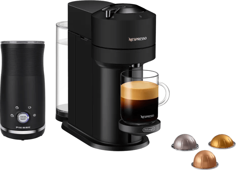 De’Longhi Nespresso Vertuo Next ENV120.BM + Pierre Melkopschuimer