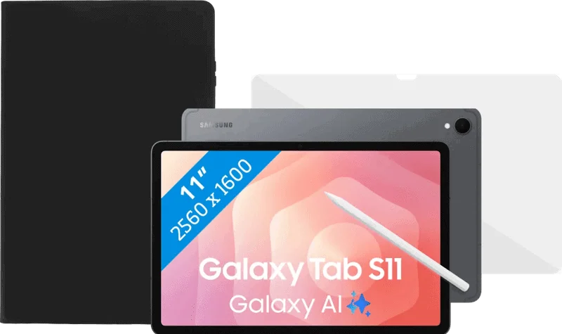 Samsung Galaxy Tab S11 11 inch 128GB Wifi Grijs + Beschermpakket