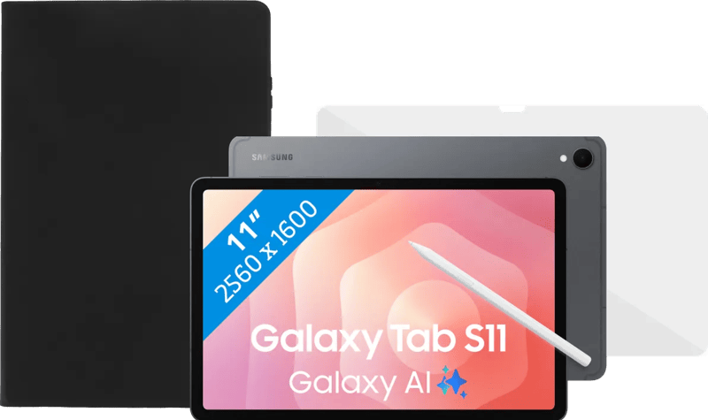 Samsung Galaxy Tab S11 11 inch 512GB Wifi Grijs + Beschermpakket