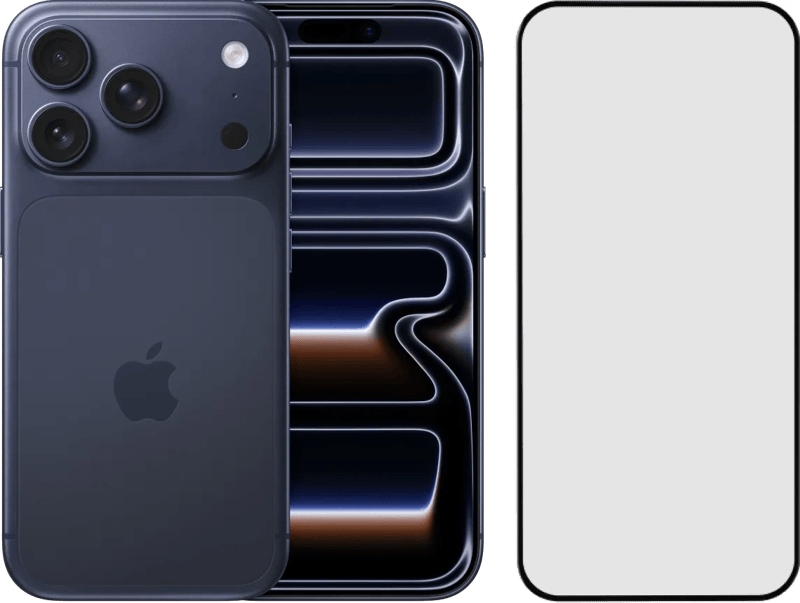 Apple iPhone 17 Pro 512GB Blauw + BlueBuilt Screenprotector Glas