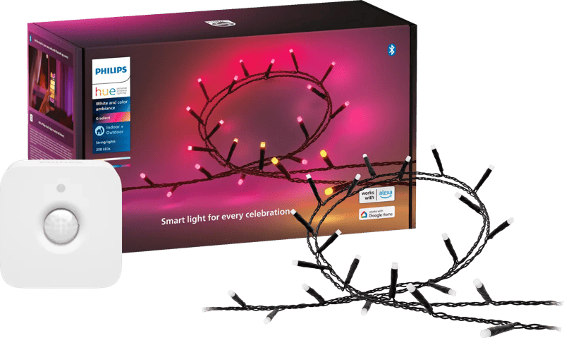 Philips Hue Festavia lichtsnoer – 20 meter + Bewegingssensor