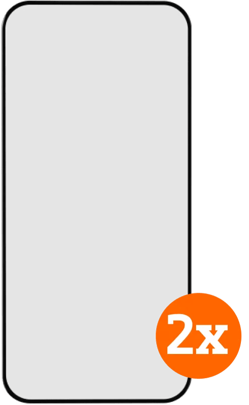 BlueBuilt Apple iPhone 17 Pro Max Screenprotector Glas Duo Pack
