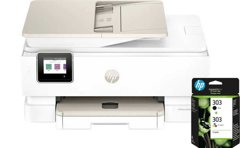 HP Envy Photo 7930 All-in-One + 1 set extra cartridges