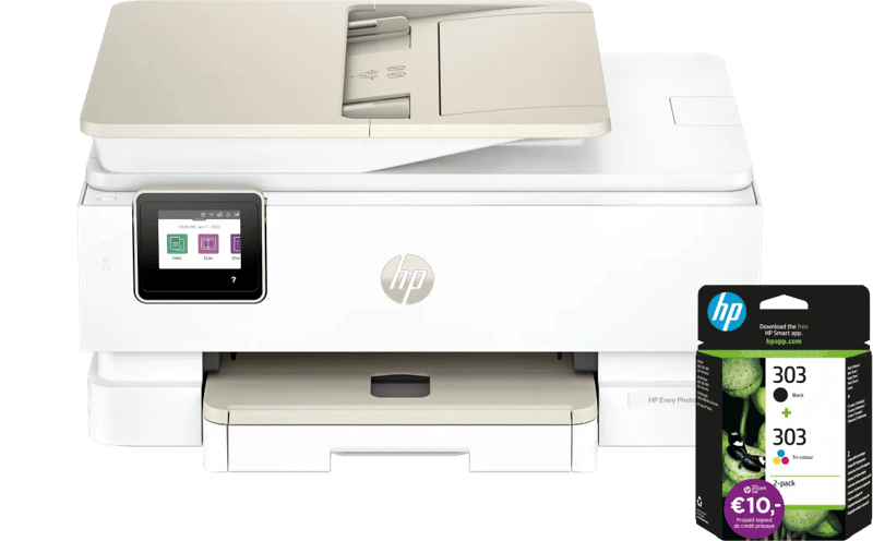 HP Envy Photo 7934 All-in-One + 1 set extra cartridges
