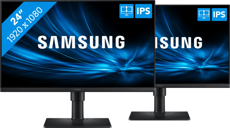 Samsung Essential S4 LS24D402GAUXEN Duo Pack