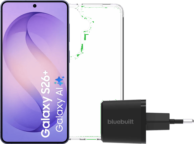 Samsung Galaxy S26 Plus 256GB Donkerblauw 5G + Basis Accessoirepakket