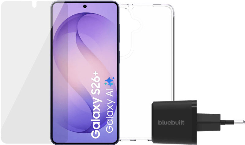 Samsung Galaxy S26 Plus 256GB Donkerblauw 5G + Compleet Accessoirepakket