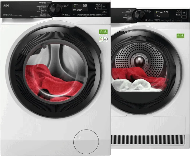 AEG LR86CBC86 PowerCare UniversalDose + AEG TR86CBC87 AbsoluteCare