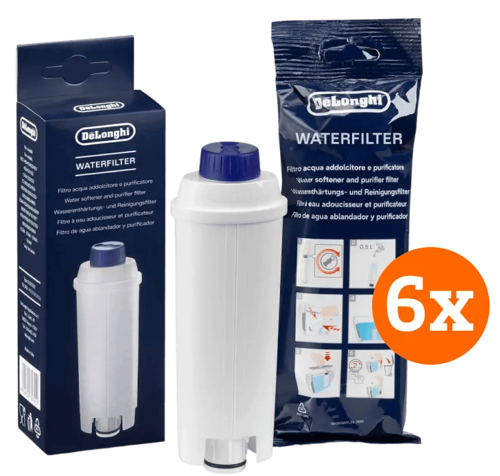 De'Longhi Waterfilter 6 stuks