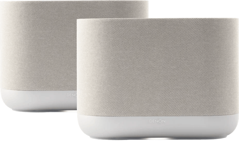 Denon Home 400 Zilver Duo Pack