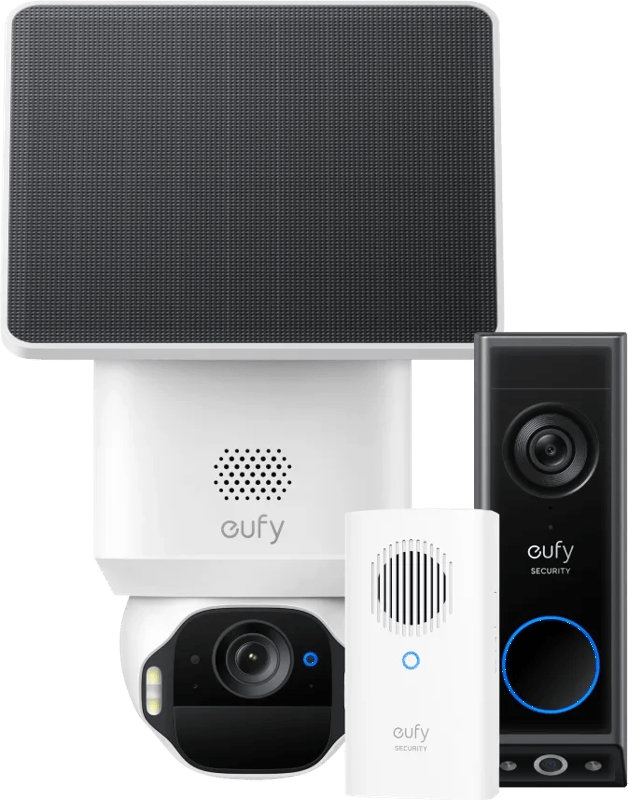 Anker eufy SoloCam E42 + Video Doorbell E340 + Chime