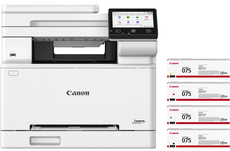 Canon i-SENSYS MF667 CDW + 1 set extra toners