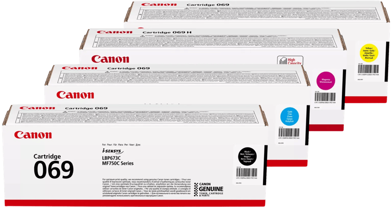 Canon 069H Toner Combo Pack