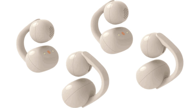 Sony Linkbuds Clip Beige Duo Pack