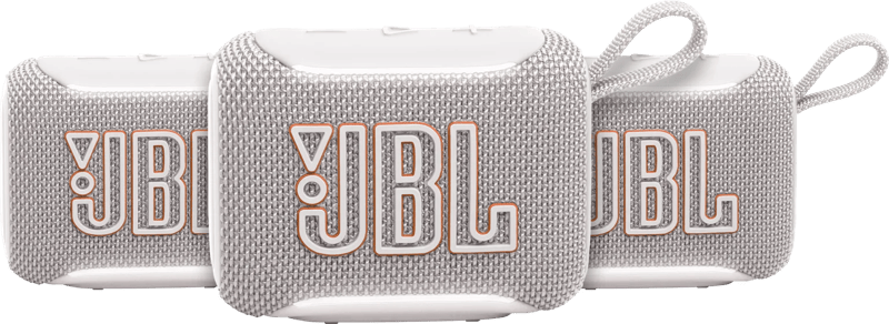 JBL Go 5 Wit 3-Pack