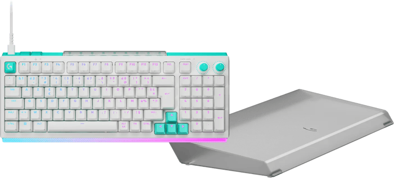 Logitech G512 X 98 Gaming Toetsenbord Azerty Wit + Polssteun