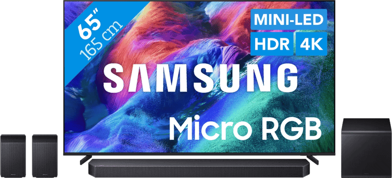 Samsung Micro RGB 65" R95H (2026) + Samsung HW-Q930H (2026)