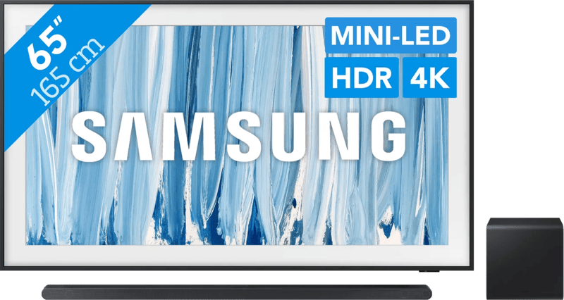 Samsung 65″ The Frame Pro (2026) + Samsung HW-S800D Zwart (2024)