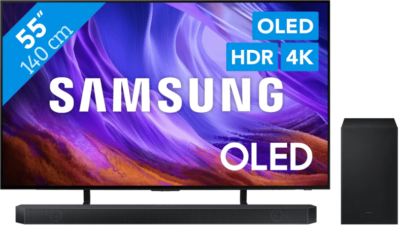 Samsung OLED 55″ S83H (2026) + Samsung HW-Q600H (2026)