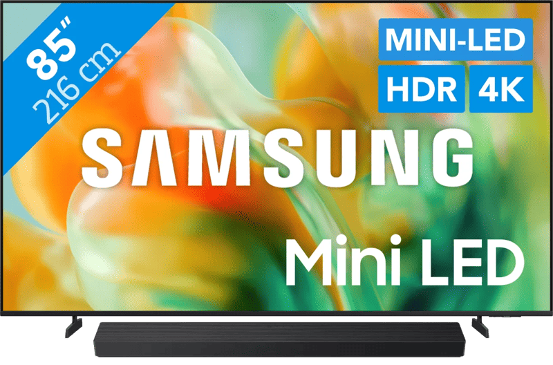 Samsung Mini-led 85″ M80H (2026) + Samsung HW-QS90H (2026)