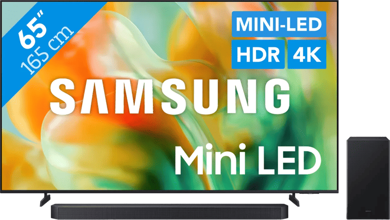 Samsung Mini-led 65″ M83H (2026) + Samsung HW-Q600F (2025)