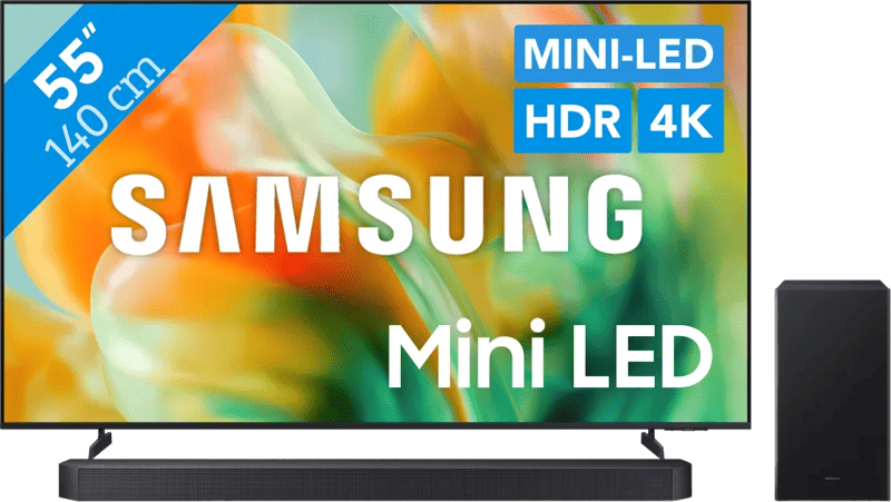 Samsung Mini-led 55″ M83H (2026) + Samsung HW-Q600F (2025)