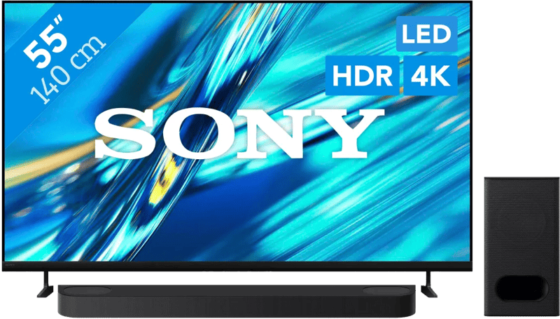 Sony Bravia 3 II Led 55″ (2026) + Sony Bravia Theatre Bar 6 Zwart